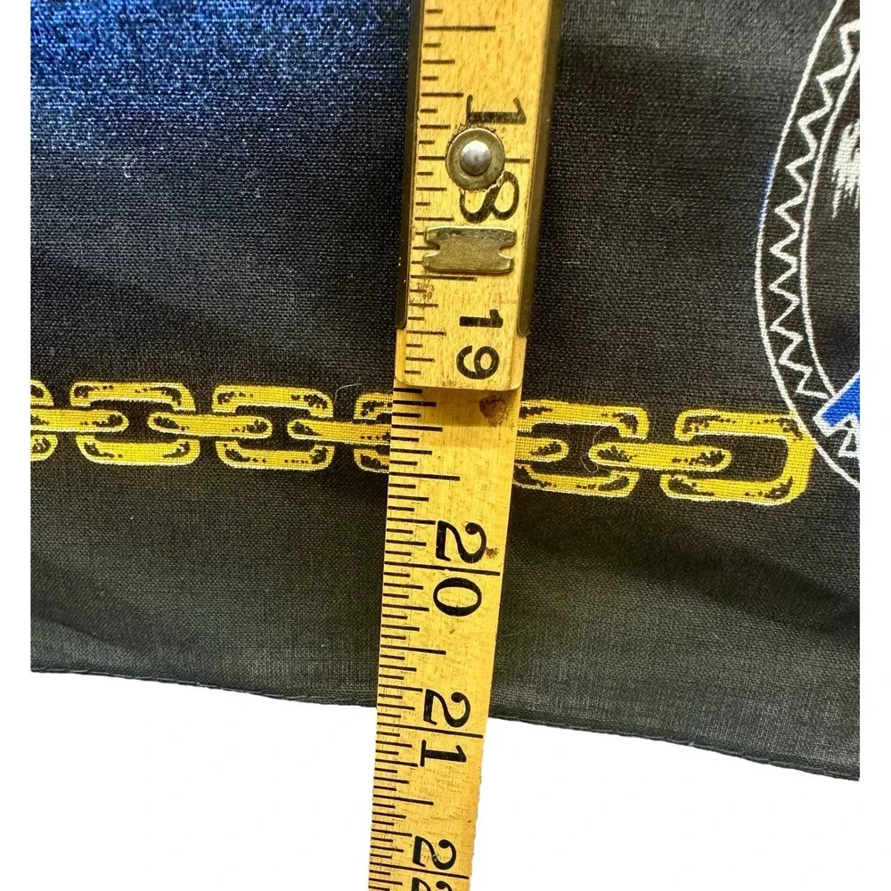 Vintage Harley-Davidson US Rider bandanna 21x20‎ Inches